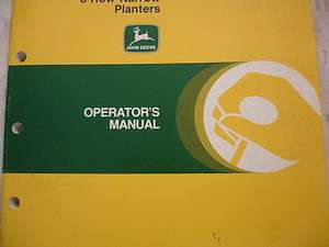 John Deere JD Operators Manual 7200 12 RN Row Planter  