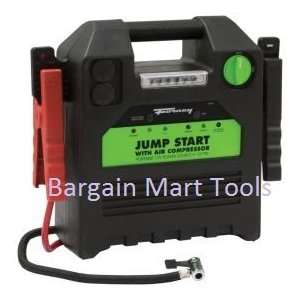  Forney Jump Start with 120 PSI Air Compressor, 18AH, 12V 