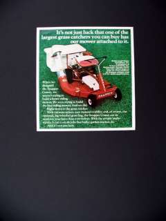 Snapper Comet Riding Lawn Mower 1973 print Ad  