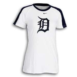  Detroit Tigers LADIES Centerfield Tee by Nike Sports 
