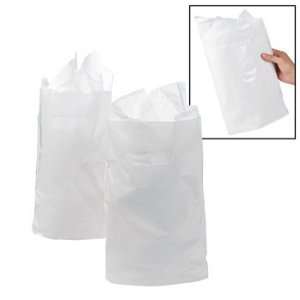  White Plastic Bags   Party Favor & Goody Bags & Plastic 
