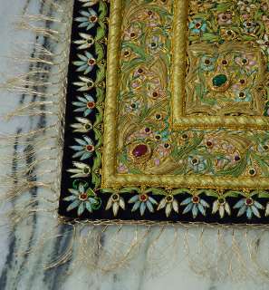 Indian Rare Wall Hanging Tapestry Jewel Carpet India Vintage Wall 
