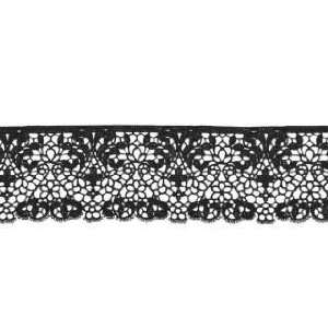   Venise Border Lace (black) By Shine Trim Arts, Crafts & Sewing