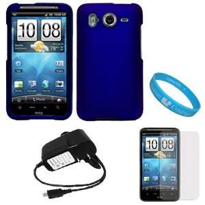  Rubberized Crystal Hard Case Cover for AT&T Wireless HTC Inspire 