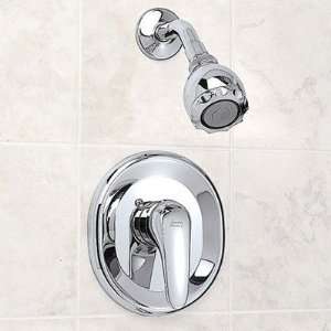 Seva Shower Head and Trim with Lever Handle Finish Polished Chrome
