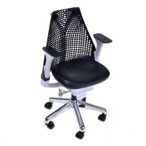  Black Fabric Ergonomic Posture Task Desk Chair Toy With 