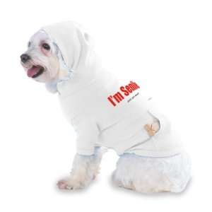  Im Senile whats your excuse? Hooded T Shirt for Dog or 