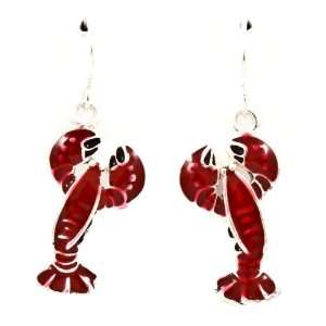    Lobster Love Saefood   Sea World Creature Earrings 