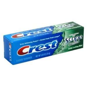 Crest Toothpaste .85 oz. Xtra White + Scope Outlast (Pack of 36) (3 