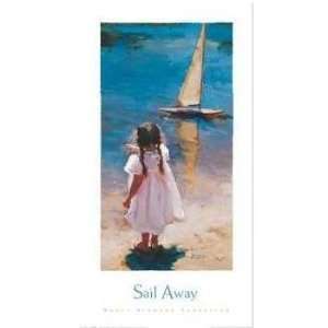 Nancy Seamons Crookston   Sail Away Size 40x21 Poster 