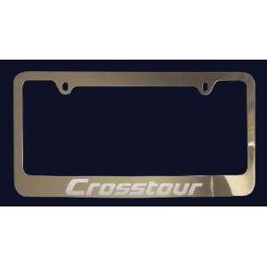  Honda Crosstour License Plate Frame (Zinc Metal 