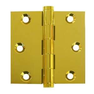 Deltana CSB33CR003 Lifetime Polished Brass CROWN 3 x 3 Solid Brass 