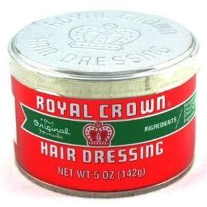  Royal Crown Hair Dressing 5 oz. Jar (3 Pack) with Free 