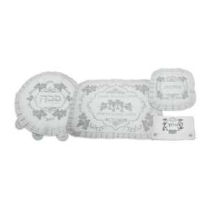  Four item Passover cover set with embroidery Everything 
