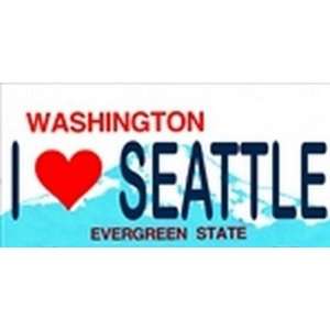 Seattle Background License Plates   Blues Plate Tag Tags auto vehicle 