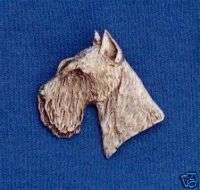 Schnauzer Head necklace 28C TERRIER Show Dog Jewelry  