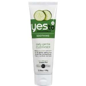  Yes To Cucumbers   Soothing Daily Gentle Cleanser 3.38 fl 