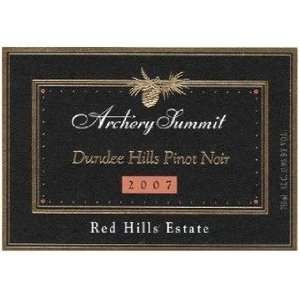  Archery Summit Red Hills Estate Pinot Noir 2007 Grocery 