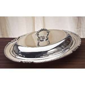  OVAL SERVING DISH 12 X 9 1/2   OVAL COVERED DISH 12 X 9 