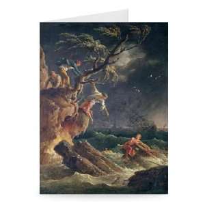  The Tempest, c.1762 (oil on canvas) by   Greeting Card 