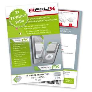 atFoliX FX Mirror Stylish screen protector for Olympus SP 500 / SP500 