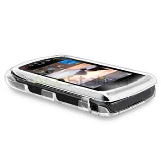 new generic snap on crystal case for blackberry torch 9800 clear 