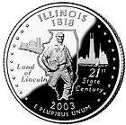 2003 D Illinois State Quarter **** Uncirculated from Roll