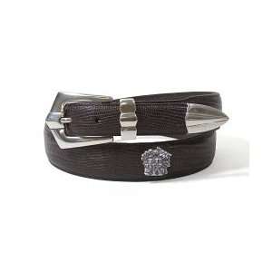    Kentucky Wildcats Brown Teju Lizard Leather Belt