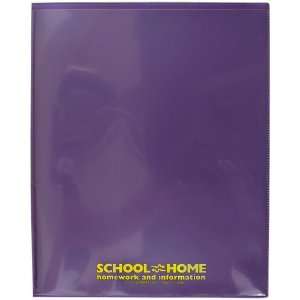  StoreSMART®   School / Home Folders   Metallic Purple 