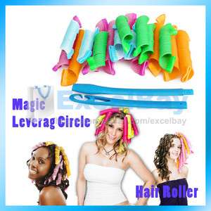 Hair Curlers Curlformers Spiral Ringlets Perm Hairband Magic Leverage 
