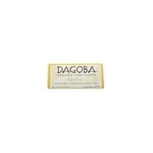 Dagoba Chocolate Hazelnut Milk Chocolate Bar 37% (12x2 Oz)  