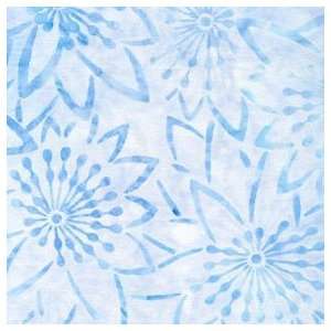  Dusty Blue Dahlias Fabric Arts, Crafts & Sewing