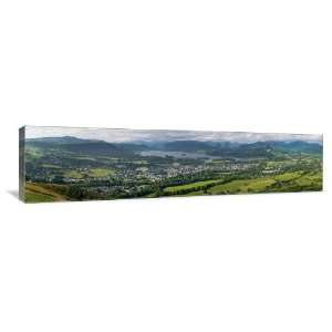Fantastic Landscape Scenery   Gallery Wrapped Canvas   Museum Quality 