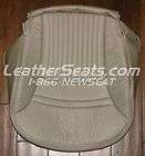Corvette C5 Medium Pewter Driver Leather Bottom Cushion Seat Cover 97 