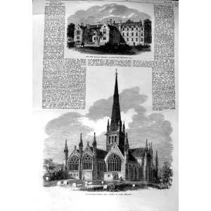   NICHOLAS CHURCH YARMOUTH 1864 GERMAN HOSPITAL DALSTON