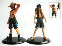 One Piece Monkey D Luffy & Portagas D Ace Twin Figures  