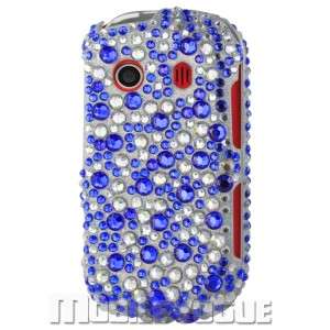 Bling Diamante Rhinestone Hard Case Cover For Samsung Seek M350 Sprint