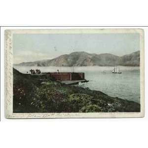  Reprint Fort Point, San Francisco, Calif 1898 1931