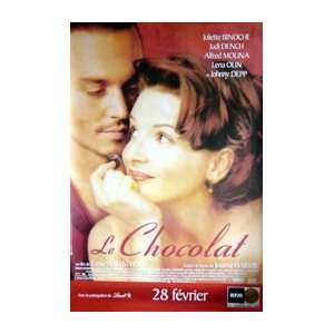  Chocolat Original French Movie Poster 46 X 68.