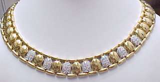 Designer SALVINI 18K Yellow Gold 4.5ct Diamond Necklace  