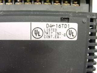 Direct Logic D4 16TD1 16 Ch Output PLC Module for DL405  