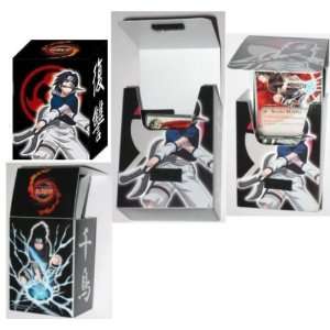 Naruto Sasuke CCG Deck Box w/ Card [Toy] Toys & Games