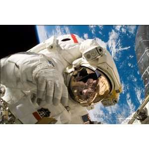 Astronaut Spacewalk, STS 121 Space Shuttle Mission   24x36 Poster
