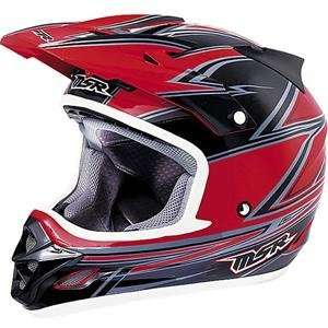  MSR Racing Velocity Helmet   2009   Small/Red/Black 