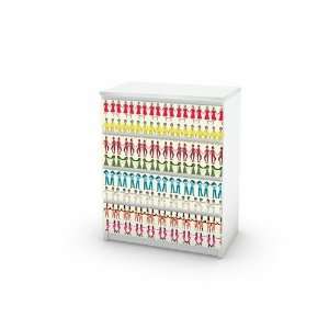    People Decal for IKEA Malm Dresser 4 Drawers