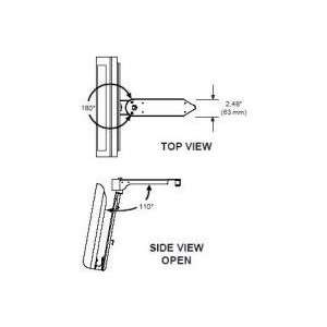  LCD Screen Under Cabinet Swivel Mount for Zenith 15IN 