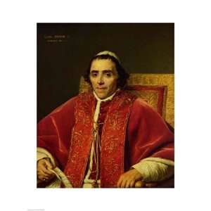  Portrait of Pope Pius VII   Poster by Jacques Louis David 