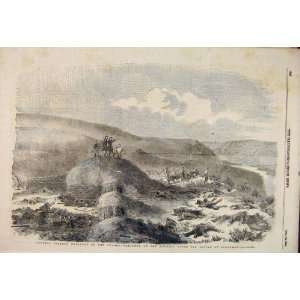  Battle Inkerman Sandbag Battery Military Print 1854
