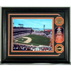 San Francisco Giants At&T Park Authenticated Infield Dirt Coin  