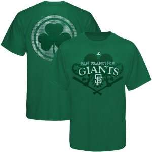  Majestic San Francisco Giants Celtic Catch T Shirt   Green 
